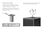 Preview for 2 page of 1 Sound Sub Pole Cup Installation Instructions