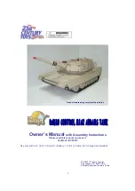 Preview for 1 page of 21st Century Toys The Ultimate Soldier M1A2 Abrams Tank Owner'S Manual