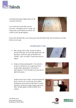 Preview for 3 page of 247Blinds Plantation Shutter Fitting Instructions Manual