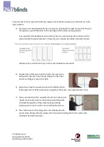 Preview for 5 page of 247Blinds Plantation Shutter Fitting Instructions Manual