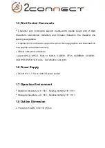 Preview for 5 page of 2connect 2C-POS80-02 User Manual