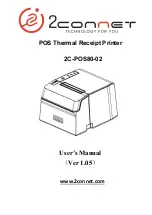 Preview for 1 page of 2connet 2C-POS80-02 User Manual