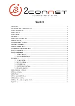 Preview for 2 page of 2connet 2C-POS80-02 User Manual