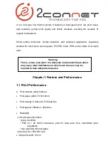 Preview for 3 page of 2connet 2C-POS80-02 User Manual