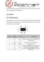 Preview for 8 page of 2connet 2C-POS80-02 User Manual