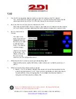 Preview for 33 page of 2DI TV2 Care And Use Manual