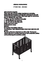 Preview for 1 page of 2K FURNITURE DESIGN B5003 Assembly Instructions Manual