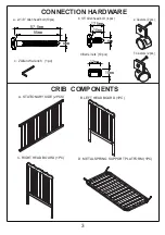 Preview for 3 page of 2K FURNITURE DESIGN B5003 Assembly Instructions Manual