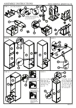 Preview for 4 page of 2K FURNITURE DESIGN GR8976 Assembly Instructions