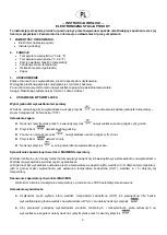 Preview for 3 page of 2measure 220000 Operation Manual