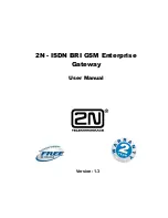 2N ISDN BRI GSM Enterprise User Manual preview