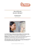 2Touch 2150 series Installation Manual preview