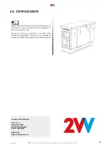 Preview for 43 page of 2VV ALFA 95 II vertical Installation And Operation Manual