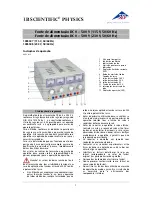 Preview for 21 page of 3B SCIENTIFIC PHYSICS 1003307 Instruction Sheet