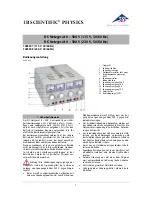 Preview for 1 page of 3B SCIENTIFIC PHYSICS 1003308 Instruction Sheet