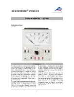 3B SCIENTIFIC PHYSICS 1017895 Instruction Sheet preview