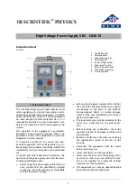 3B SCIENTIFIC PHYSICS 3B ELWE U33010 Instruction Sheet preview