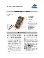 3B SCIENTIFIC PHYSICS E 1006809 Instruction Sheet preview