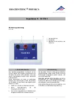 3B SCIENTIFIC PHYSICS Pulse Box K Instruction Manual preview