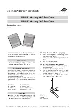 Preview for 2 page of 3B SCIENTIFIC U19511 Instruction Sheet