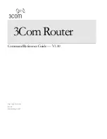 3Com 3C13612 Command Reference Manual preview