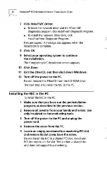 Preview for 4 page of 3Com 3C900B-FL Quick Manual