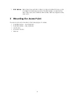 Preview for 5 page of 3Com 3CRWX395075A - Wireless LAN Managed Access Point... Quick Installation Manual