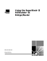 Preview for 1 page of 3Com NETBuilder SI Using Manual