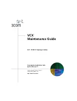 3Com VCX V7000 Maintenance Manual preview