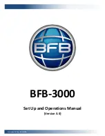 Preview for 1 page of 3D Systems BFB-3000 Manual