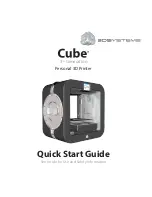 3D Systems CUBE Quick Start Manual preview