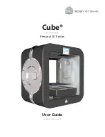 3D Systems CUBE User Manual preview