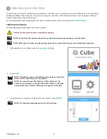 Preview for 32 page of 3D Systems CUBE User Manual