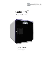 3D Systems CubePro User Manual preview