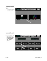 Preview for 18 page of 3DPrinterWorks CreatorBot 3D Pro II Series Instruction Manual