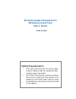 Preview for 4 page of 3e Technologies International 3e-525A User Manual