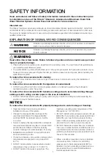 Preview for 2 page of 3M 3US-MAX-S01 Use & Care Manual