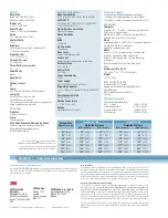 Preview for 2 page of 3M Digital Projector X30 Specification Sheet