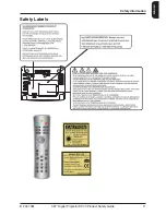 Preview for 11 page of 3M DX70 - Digital Projector XGA DLP Product Safety Manual