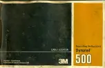 Preview for 1 page of 3M Dynatel 500 Operating Instructions Manual