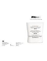 Preview for 1 page of 3M FAP04-RC - 3M Filtrete Ultra-Slim Room Air... User Manual