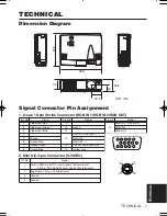 3M Multimedia Projector MP8749 Technical Manual preview