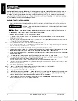 Preview for 4 page of 3M Multimedia Projector MP8760 Operator'S Manual