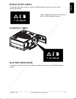 Preview for 5 page of 3M Multimedia Projector MP8760 Operator'S Manual