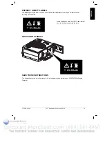 Preview for 5 page of 3M PS50C670 Operator'S Manual