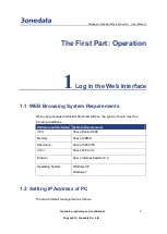 Preview for 8 page of 3onedata IES6210 Series User Manual