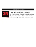 Preview for 8 page of 3R SYSTEMS 3R-SMOLIA-5 Operation Manual