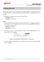 Preview for 8 page of 4IPNET EAP750 V1.00 Quick Installation Manual