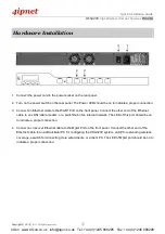 Preview for 5 page of 4IPNET HSG3200 Quick Installation Manual