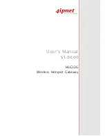 4IPNET HSG326 User Manual preview